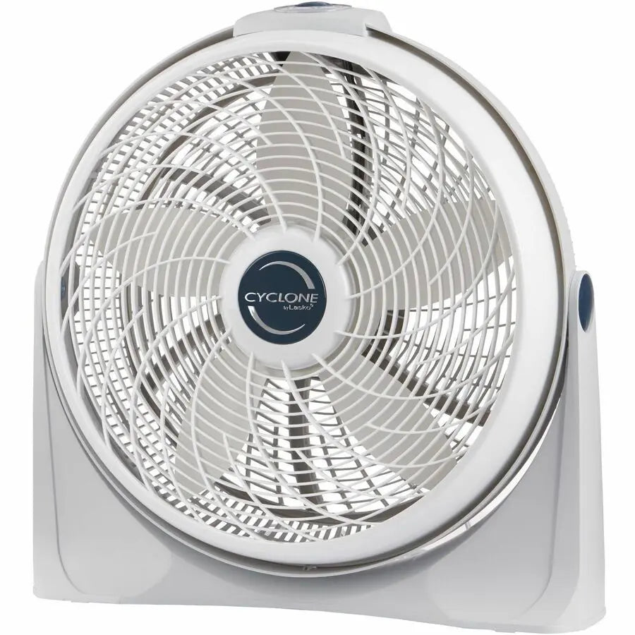 Lasko 3520 Cyclone Pivoting Floor Fan - 23.5-Inch Blade Diameter with U.L Listing