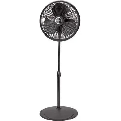 Lasko 2527 Adjustable Pedestal Fan - 16 Inch Oscillating Floor Fan with Height Adjustment and Energy Efficiency