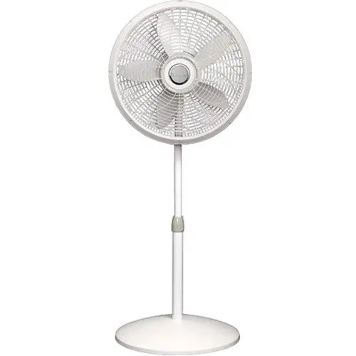 Lasko Products Adjustable Elegance and Performance Pedestal Fan - 5 Blades, White