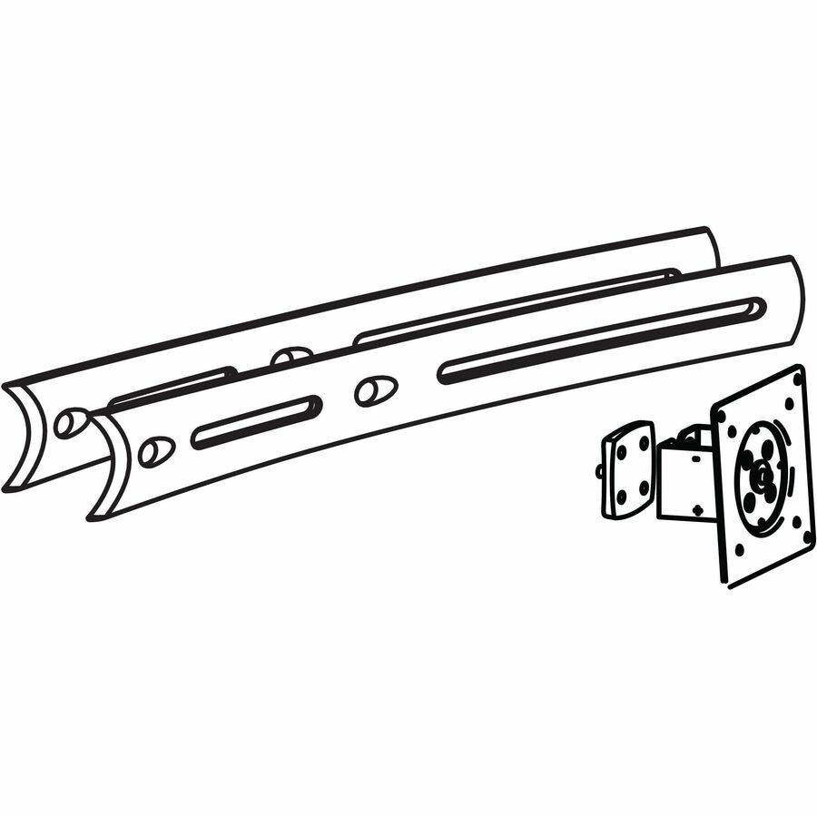 Ergotron DS100 Crossbar Extender, Long – Mounting Extension for Dual and Triple Monitor Setups