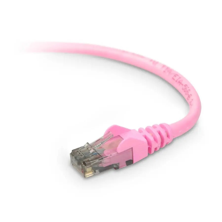 7FT CAT6 PINK SNAGLESS PATCH   CABL