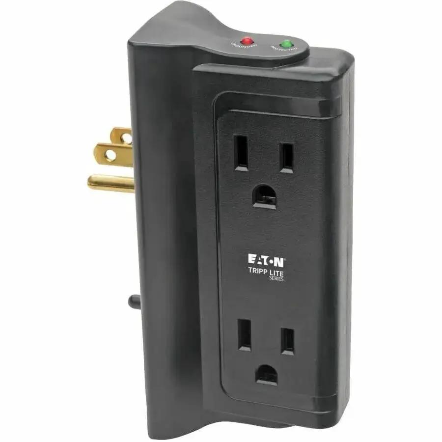 Eaton Tripp Lite Protect It! TLP4BK 4-Outlet Surge Suppressor with Side-Mounted Outlets by Eaton Corporation