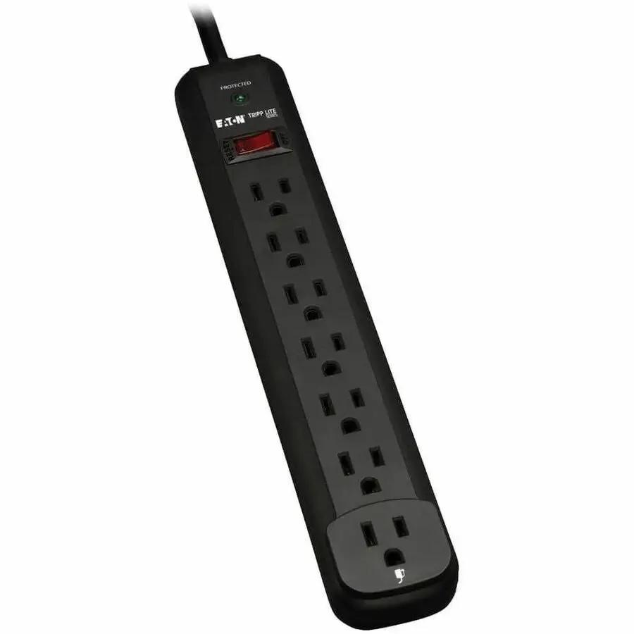 Eaton Corporation Tripp Lite Protect It! TLP712B 7-Outlet Surge Protector with 12 ft. Cord and 1080 Joules Protection by Eaton Corporation