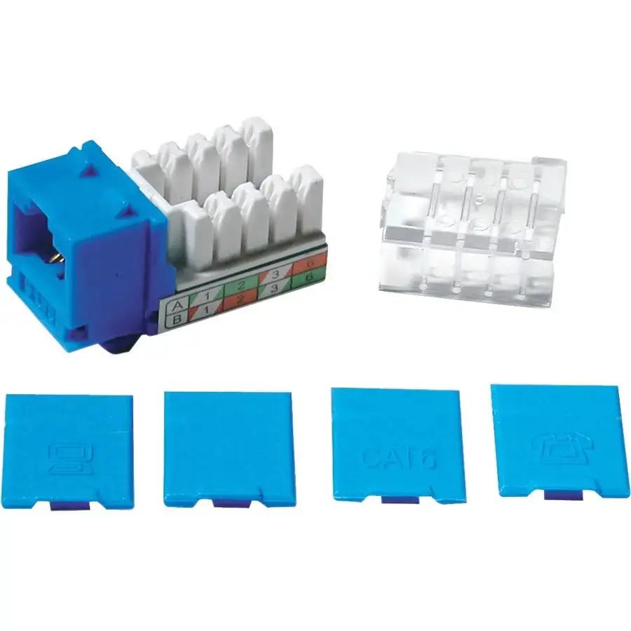 C2G Cat6 RJ45 UTP Keystone Jack - Blue by Legrand Group Part 29316 by Legrand Group