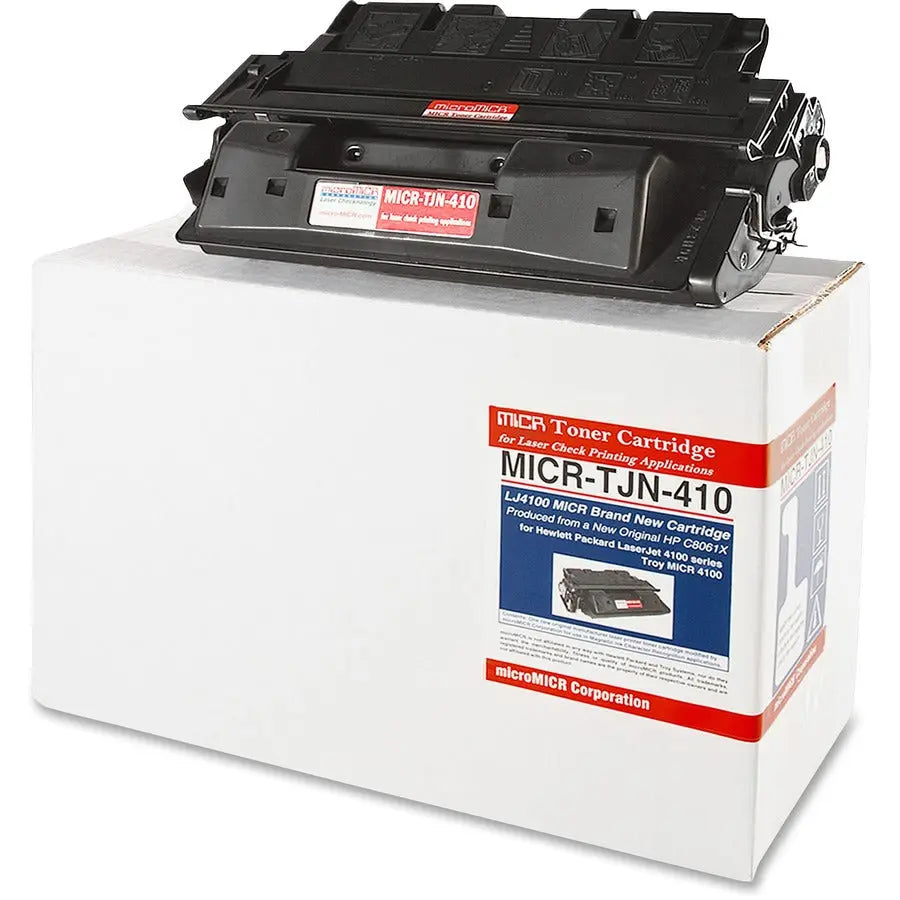 microMICR MICR Toner Cartridge for HP LaserJet 4100 Series – Security MICR Ink, Approximate 10,000 Pages Yield