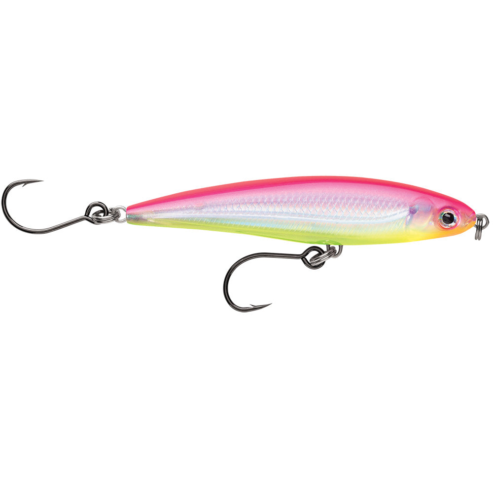 Rapala X-Rap Twitchin Minnow 4" Electric Chicken - Effective Inshore Saltwater Lure