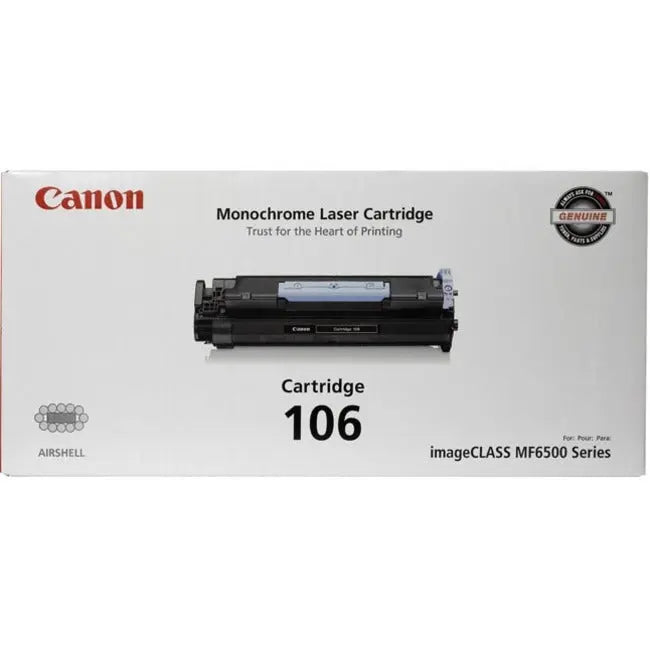 Canon No. 106 Black Toner Cartridge for Canon MF Series Laser Printers
