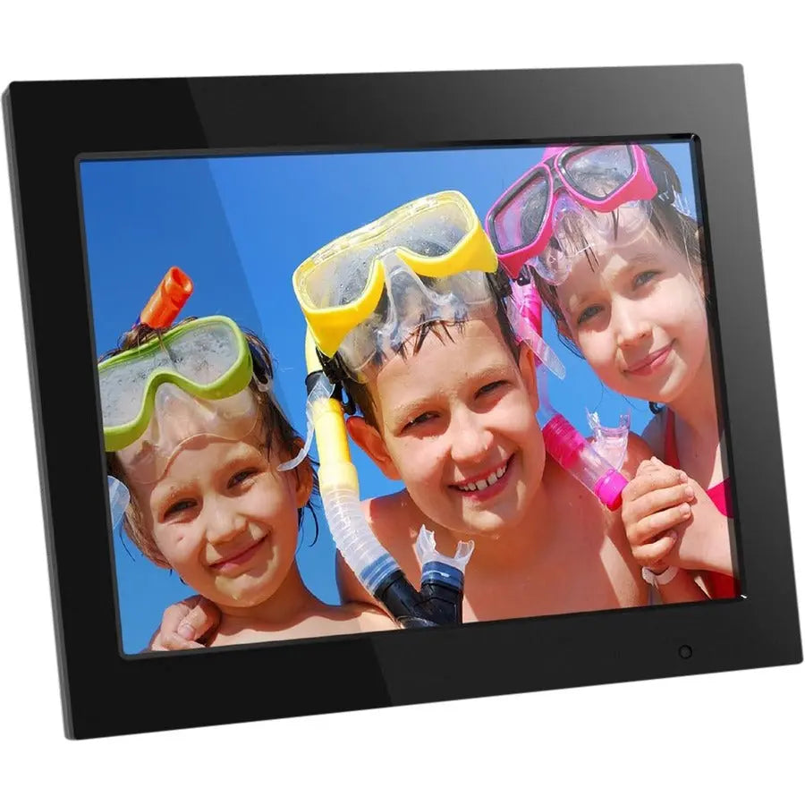 Aluratek 15-Inch Digital Photo Frame ADMPF315F with 4GB Storage, VESA Mount, and Remote Control