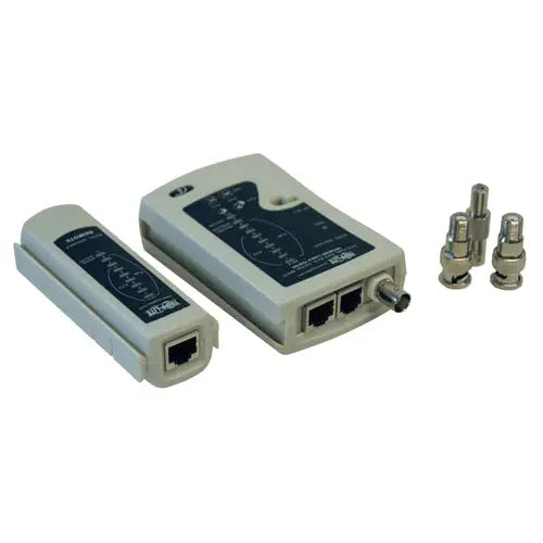 Eaton Corporation Tripp Lite N044-000-R Multi-Functional Network Cable Tester for Cat5, Cat6, Phone, and Coax Cables