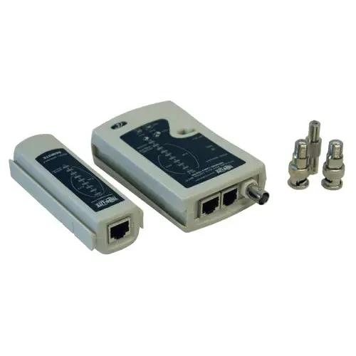 Eaton Corporation Tripp Lite N044-000-R Multi-Functional Network Cable Tester for Cat5, Cat6, Phone, and Coax Cables by Eaton Corporation