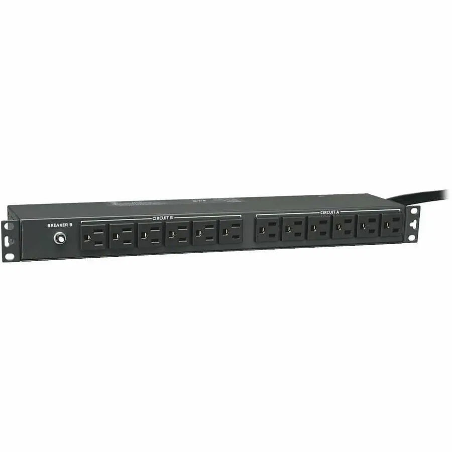 Eaton Corporation PDU2430 2.9kW Single-Phase 120V Basic Power Distribution Unit with 24 Outlets and 15-Foot Cord