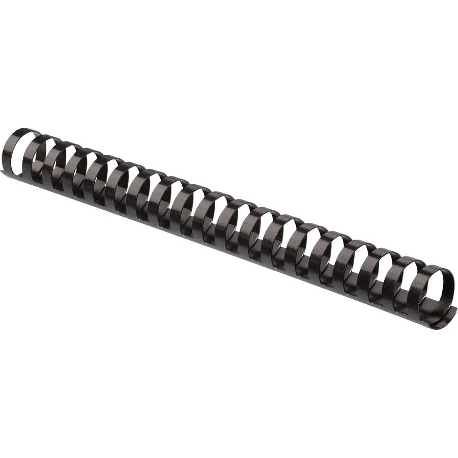 Fellowes Plastic Binding Combs - Black, 3/4" Diameter for Professional Reports