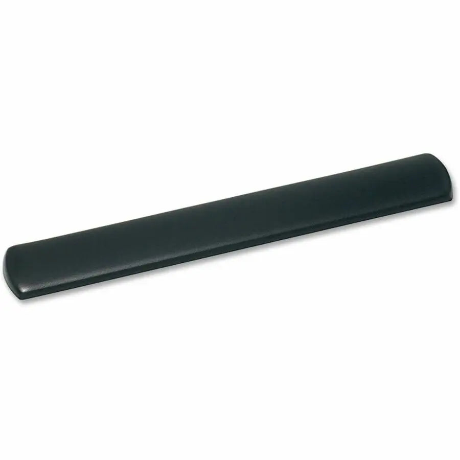 3M Gel Comfort Wrist Rest WR310LE - Ergonomic Black Gel Wrist Support with Antimicrobial Leatherette Cover and Microtextured Optical Surface
