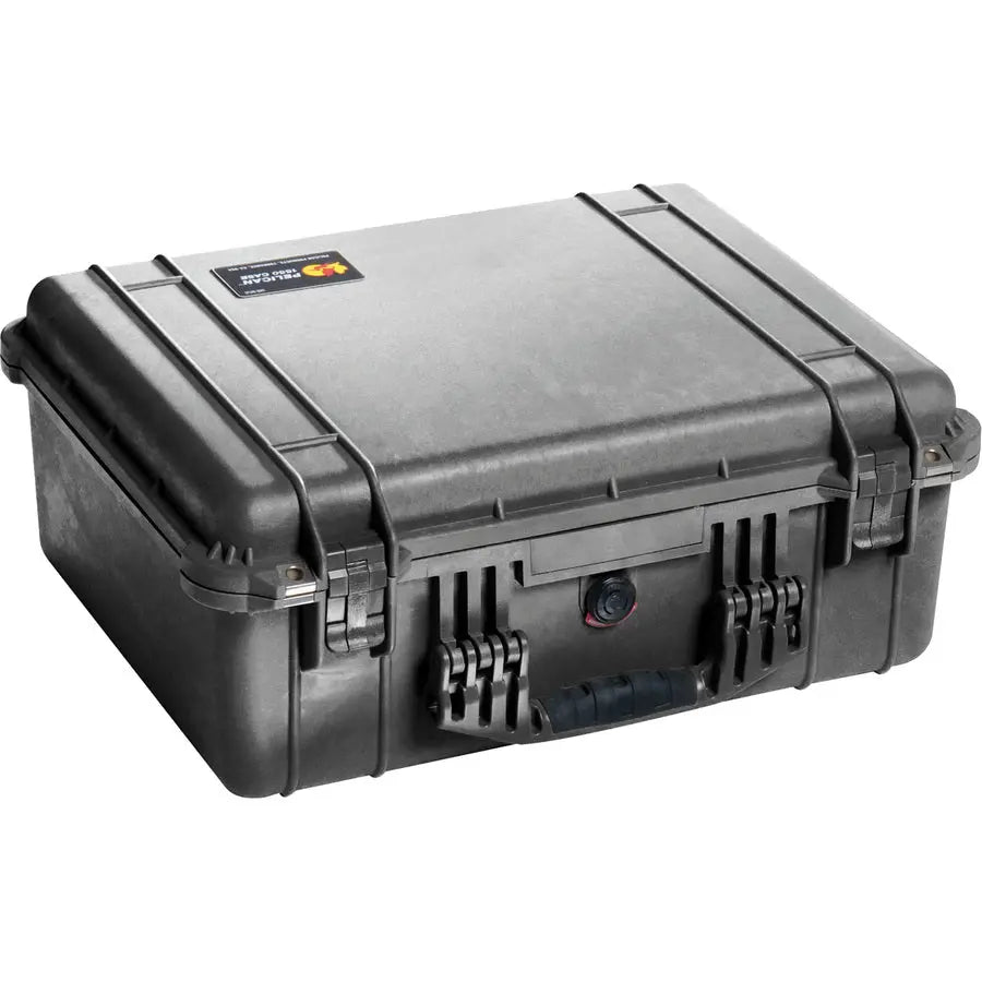 Pelican 1550 Storage Case with Pick 'N' Pluck Foam - Black, Durable Polycarbonate Exterior