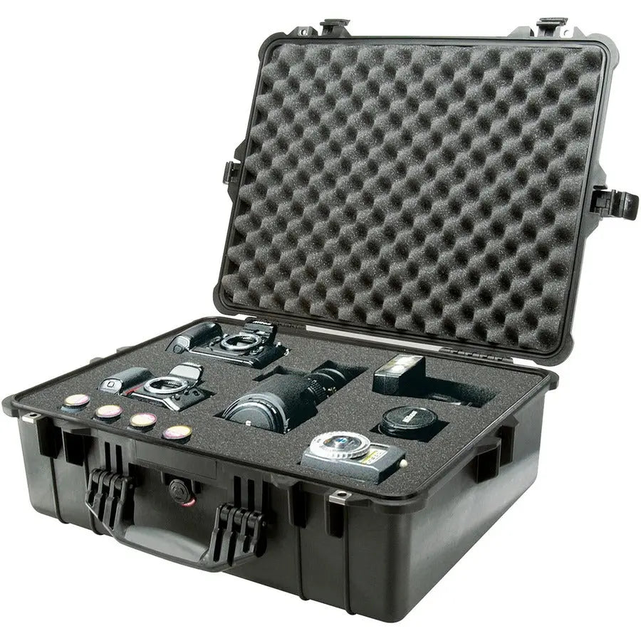 Pelican 1600 Shipping Box with Foam - Heavy-Duty Waterproof Case for Secure Transport
