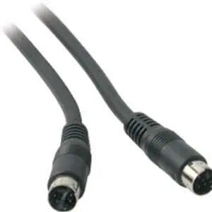 C2G 6ft Value Series S-Video Cable – High-Quality Video Connectivity for Home and Office