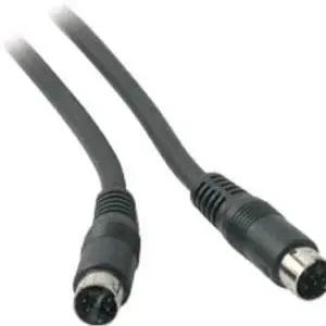 C2G 6ft Value Series S-Video Cable – High-Quality Video Connectivity for Home and Office by Legrand Group