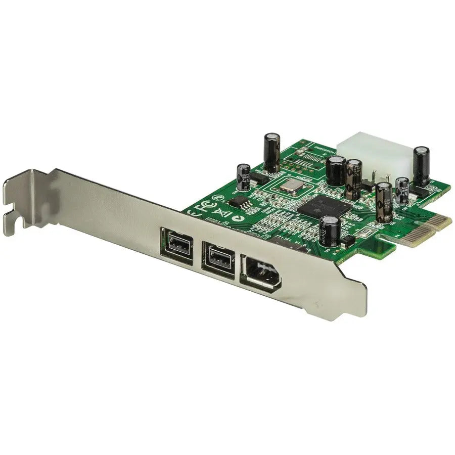 StarTech.com PEX1394B3 3-Port PCI Express FireWire Card with FireWire-800 and FireWire-400 Ports