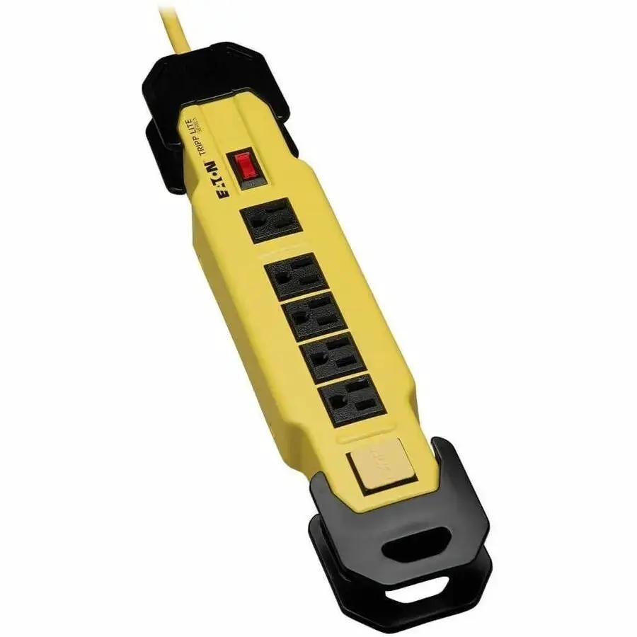 Eaton Corporation Tripp Lite TLM609GF 6-Outlet Safety Power Strip with 9 ft. GFCI Cord and Wall-Mount Design by Eaton Corporation