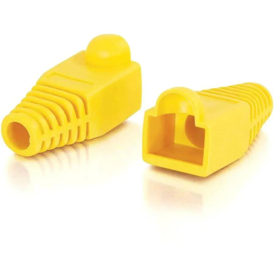 Legrand Group C2G RJ45 Snagless Boot Cover (6.0mm OD) - Yellow, Pack of 50