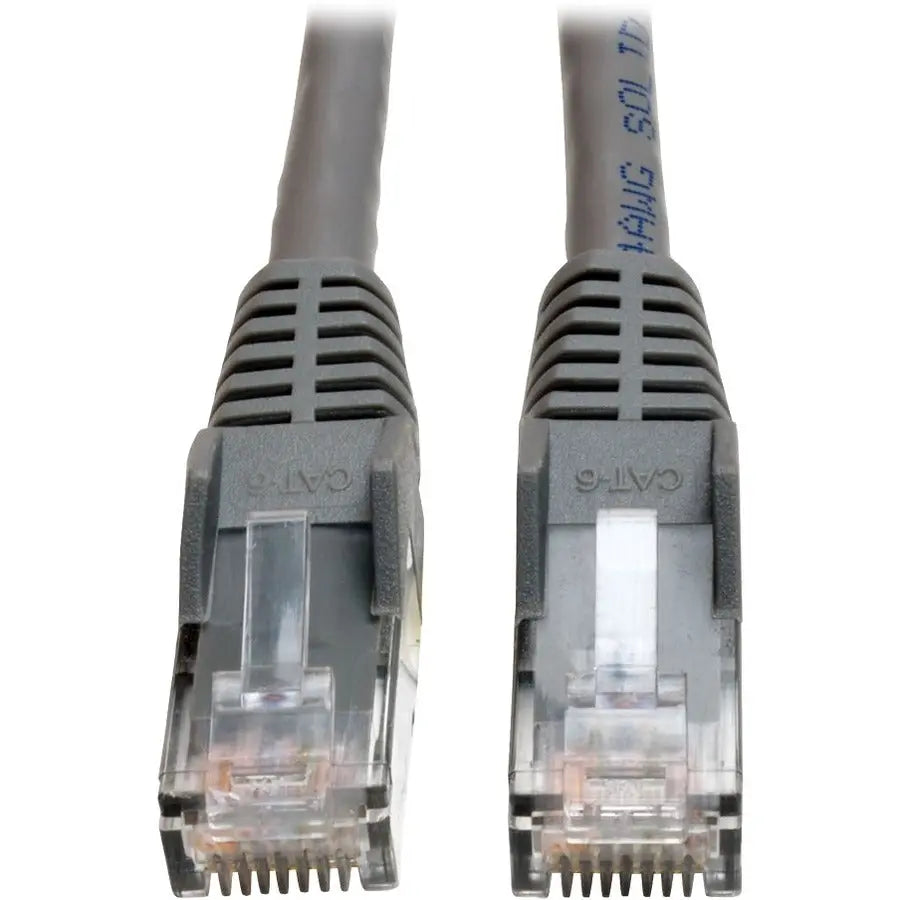 Eaton Corporation Tripp Lite N201-050-GY-P Cat6 Plenum Ethernet Patch Cable, 50 ft, Gray