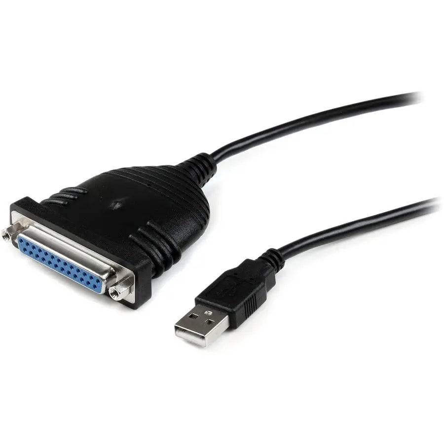 StarTech.com ICUSB1284D25 USB to DB25 Parallel Printer Adapter Cable, 6 ft