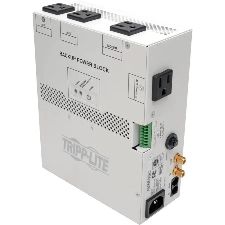 Eaton Tripp Lite Series AV550SC 550VA Tower UPS for Audio/Video Systems by Eaton Corporation