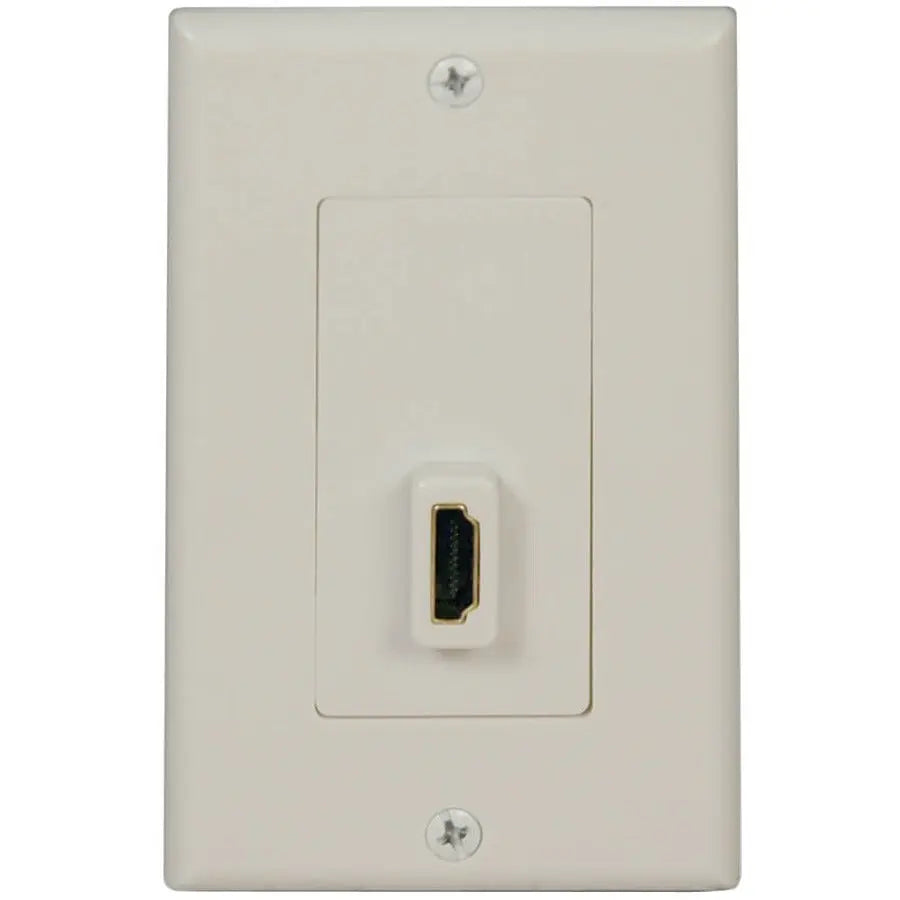 Eaton Tripp Lite Series P166-001-P HDMI Send/Receive Pass-Through Wallplate, White
