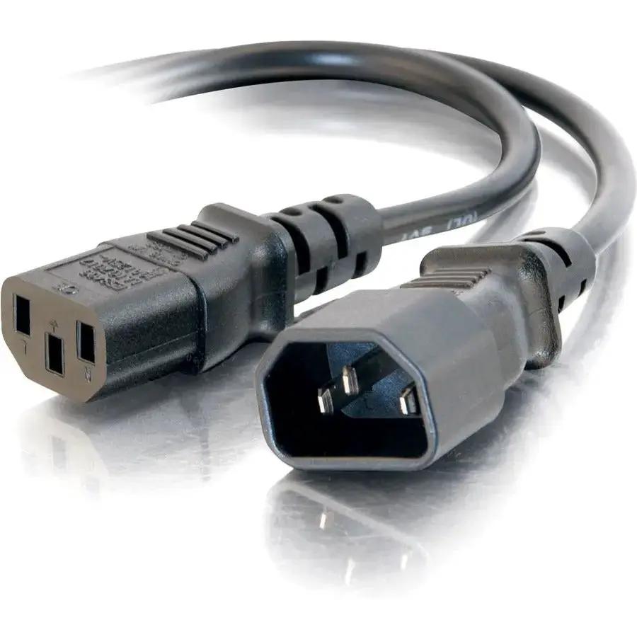 Legrand Group C2G 2ft 18 AWG Computer Power Extension Cord (IEC320C14 to IEC320C13) by Legrand Group