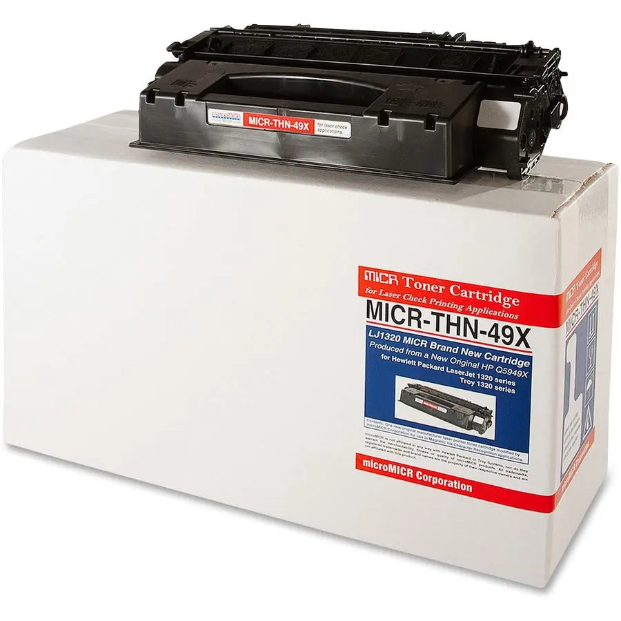 microMICR MICR Toner Cartridge for HP LaserJet 1320 and 3390 Series - Alternative to HP 49X