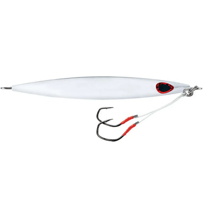 Williamson Kensaki 280 Jig - 7.25-Inch, 9-7/8oz UV Silver for Deep Water Performance