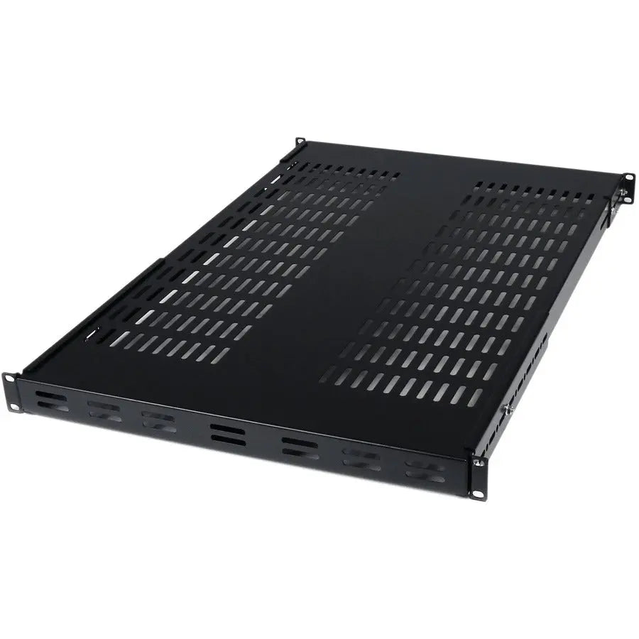 StarTech.com ADJSHELF 1U Adjustable Ventilated Rack Mount Shelf for 19-inch Servers and Equipment