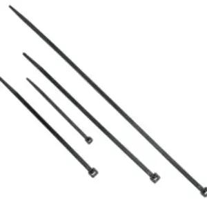 Legrand Group C2G 11.5-inch Reusable Black Cable Ties - Pack of 50 for Cable Management by Legrand Group