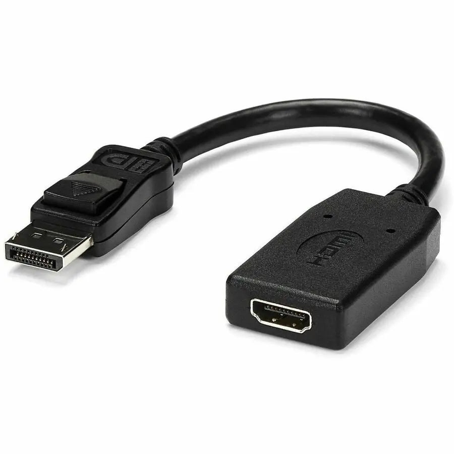 StarTech.com DisplayPort to HDMI Adapter DP2HDMI - Connect DisplayPort Source to HDMI Monitor or TV