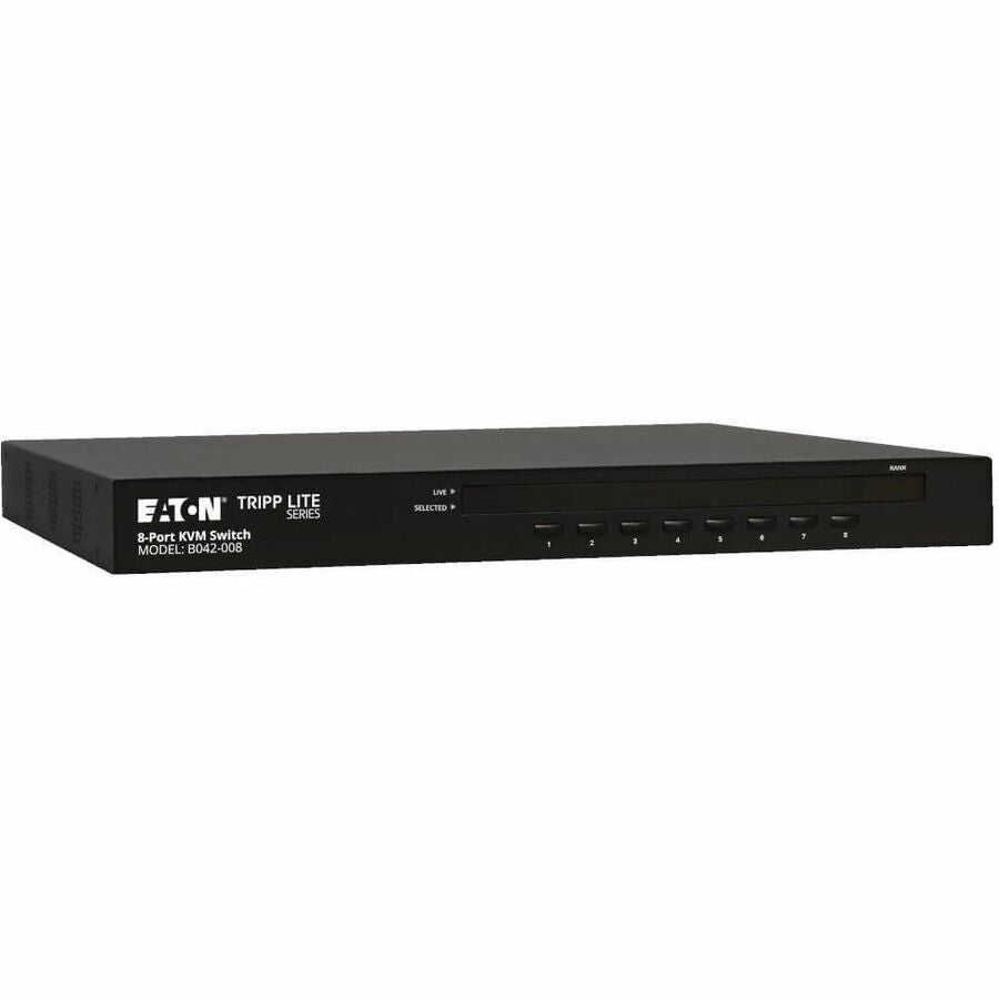 Tripp Lite by Eaton B042-008 NetController 8-Port Rackmount KVM Switch with USB/PS2 and VGA