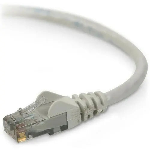 Belkin Cat6 Snagless Patch Cable, 12 Feet - Gray for High-Speed Network Connections