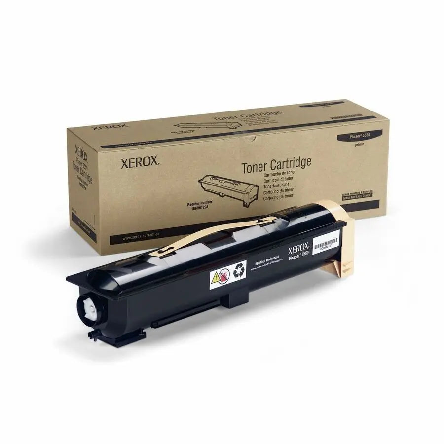 Xerox Genuine Phaser 5550 Toner Cartridge - 106R01294 for Reliable High-Quality Printing