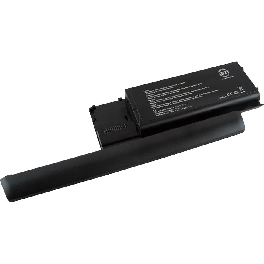 BTI Lithium Ion 9-Cell Notebook Battery for Dell Latitude D620 and D630 with 6600mAh Capacity