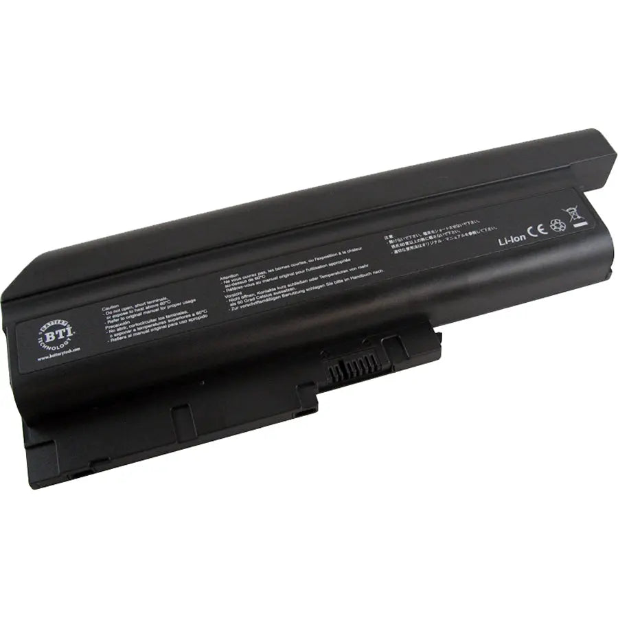BTI Lithium Ion Notebook Battery IB-R60H for Lenovo ThinkPad T61 and More