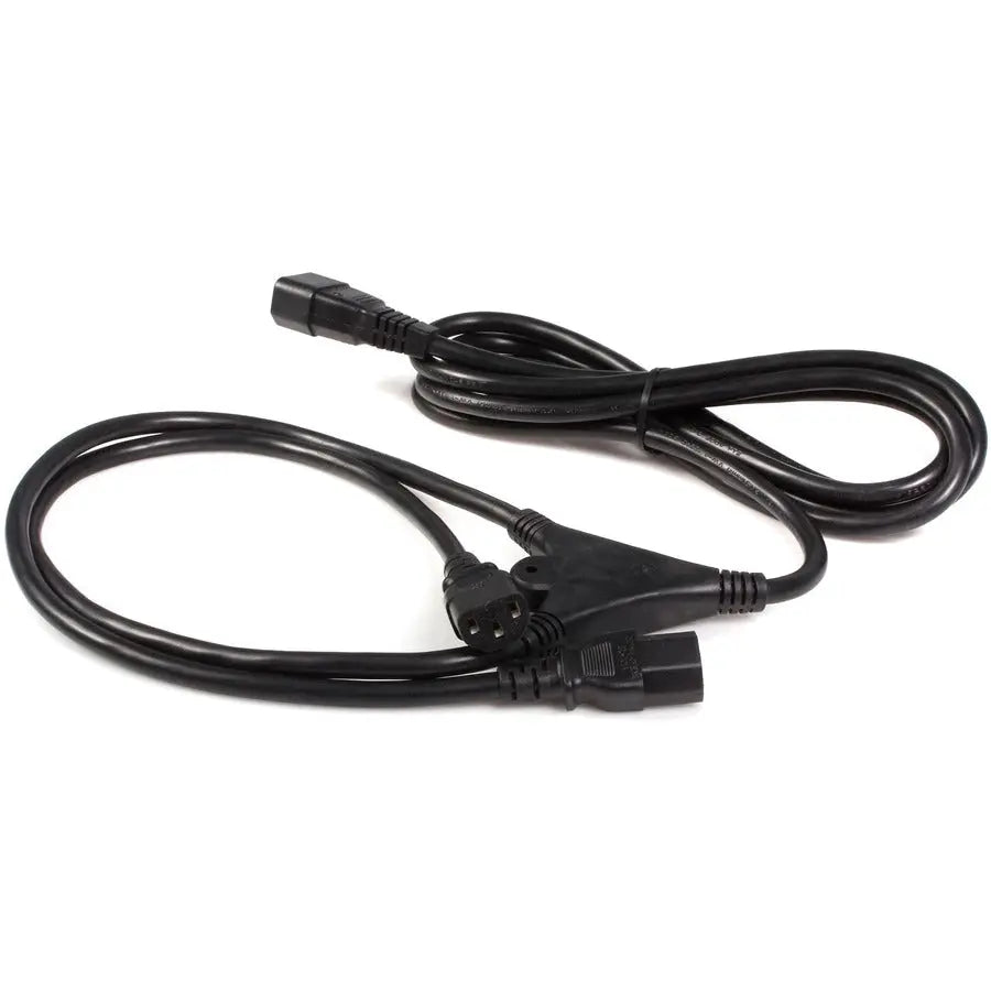 StarTech.com PXT100Y 10 ft Computer Power Cord Splitter with C14 and Dual C13 Connectors
