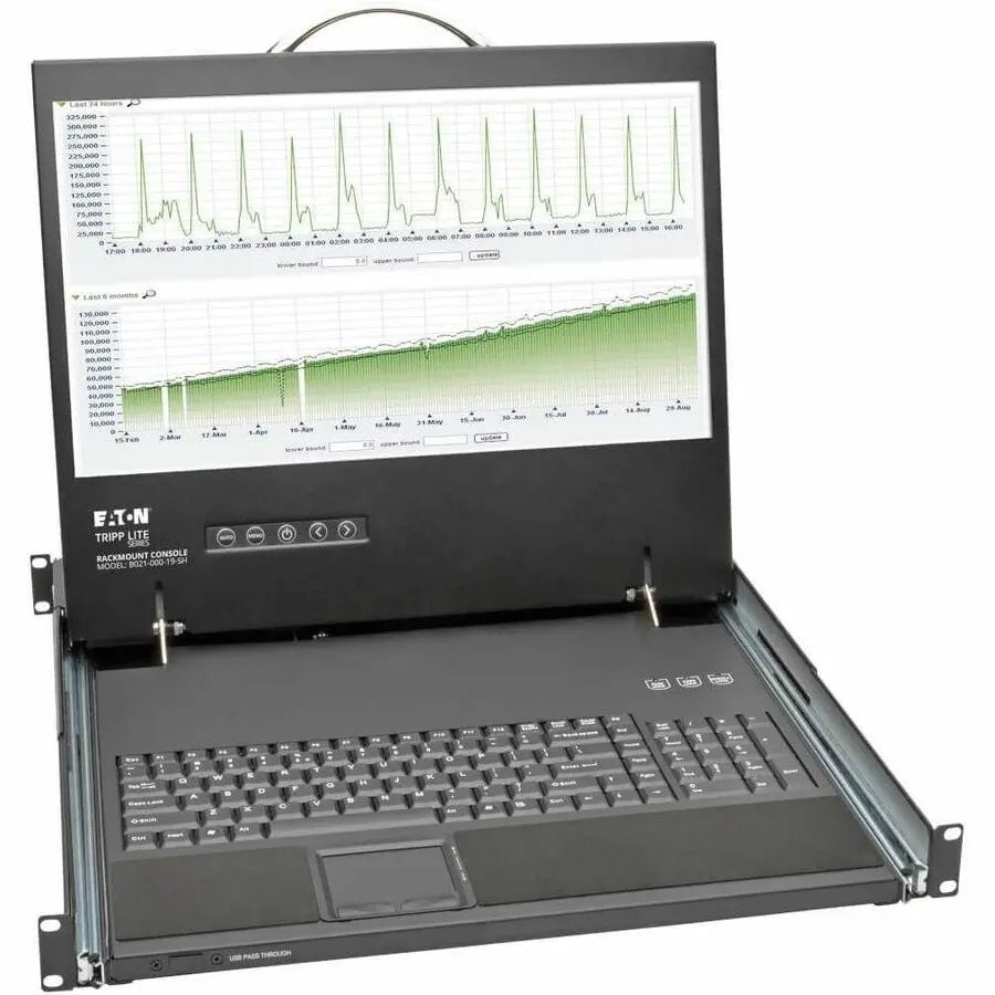 Eaton Corporation Tripp Lite B021-000-19-SH 1U Rackmount Console with 19-Inch LCD Display by Eaton Corporation