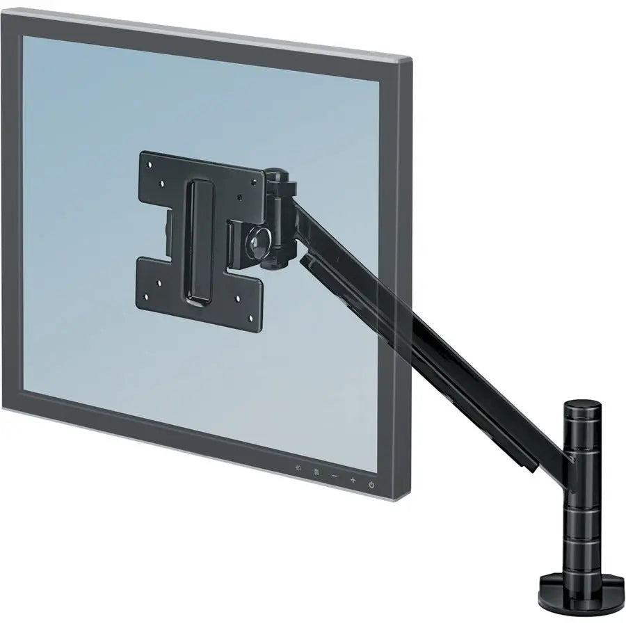Fellowes Designer Suites Flat Panel Monitor Arm - Adjustable VESA Mount for 21-Inch Monitors