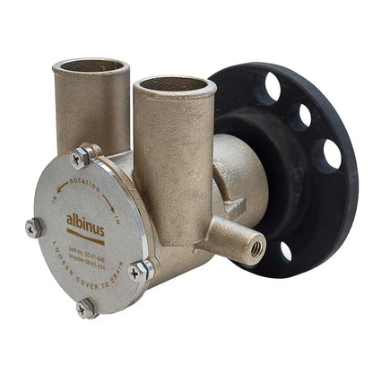 Albin Group Crank Shaft Engine Cooling Pump Part 05-01-046 for Mercury, Mercruiser, Ford, GM V6/V8 Marine Engines