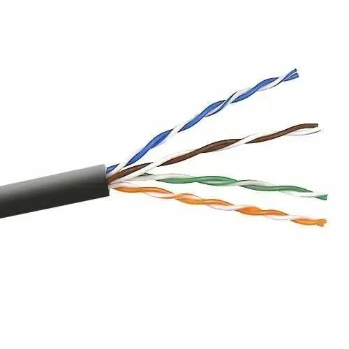 Belkin FastCAT 6 UTP Bulk Network Cable (Bare Wire) - 1000 ft, Black by Belkin International, Inc