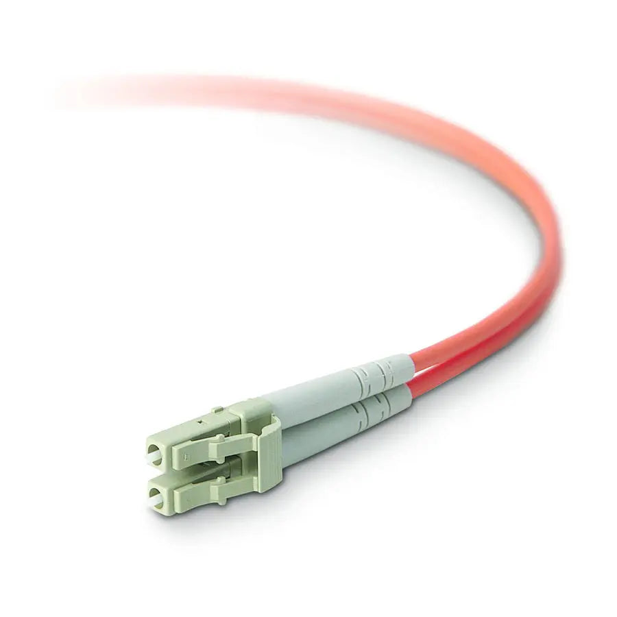 Belkin F2F402LL-50M-G 10Gbps Multimode LC/LC Fiber Optic Patch Cable - 50 Feet, Aqua