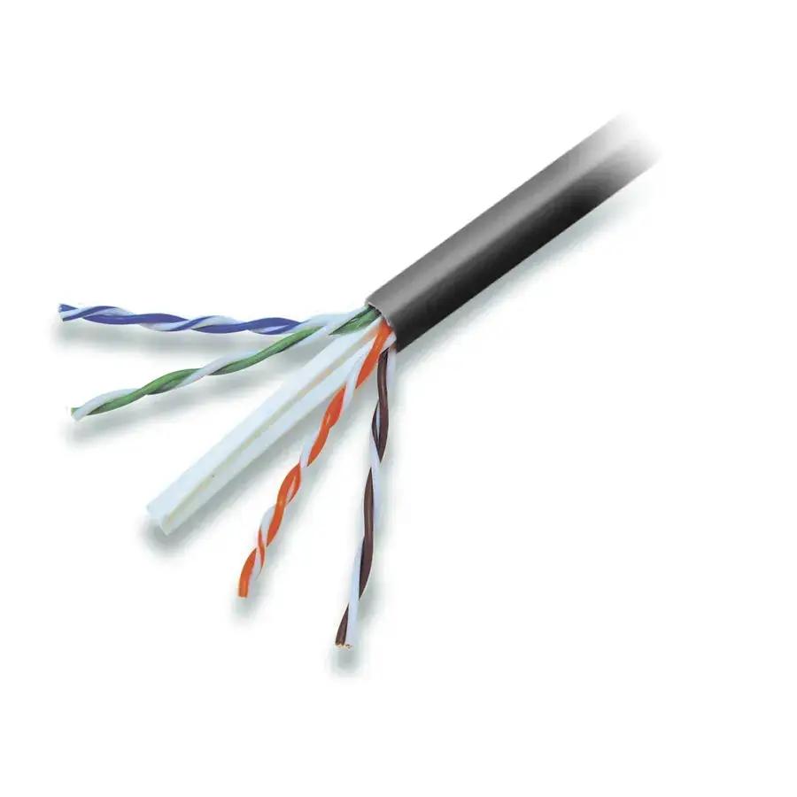 Belkin Cat. 6 High Performance UTP Bulk Network Cable – Bare Wire, Black by Belkin International, Inc