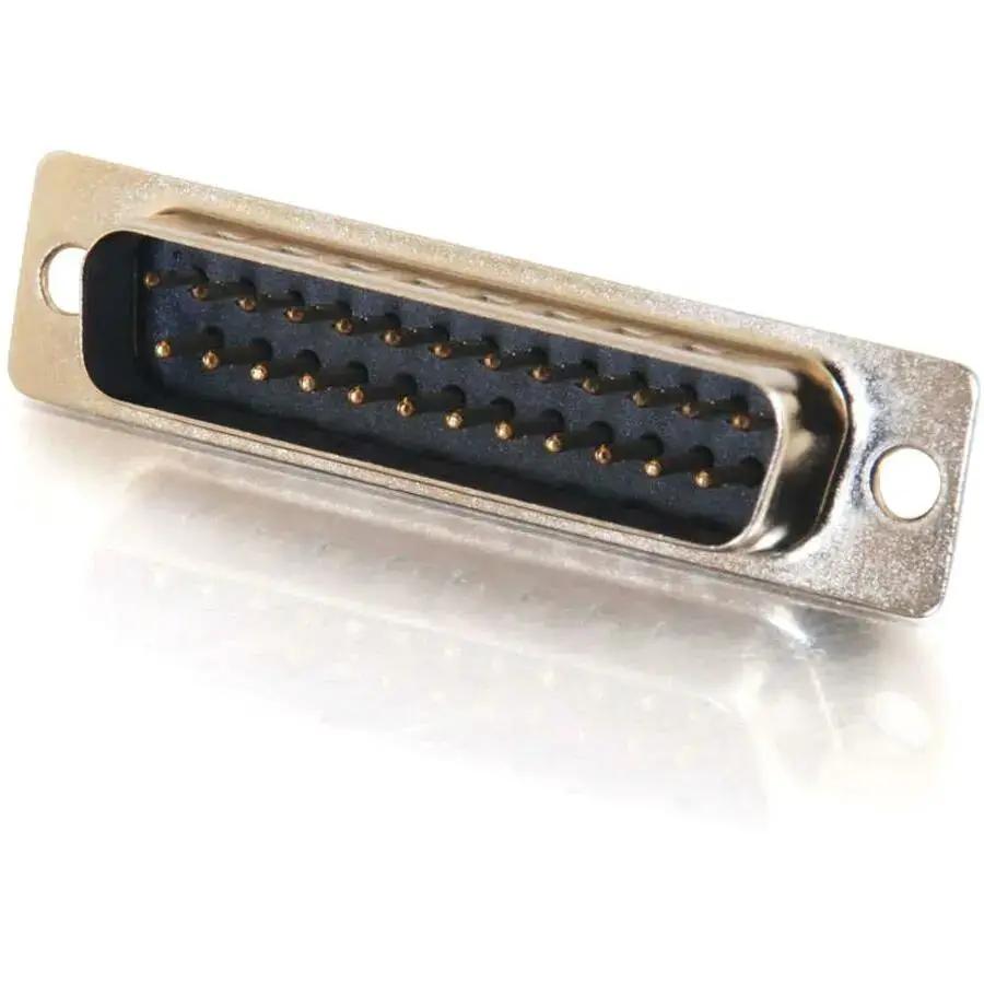 C2G DB25 Male D-Sub Solder Connector (Part #01592) by Legrand Group - Gold Finish, RoHS Compliant by Legrand Group