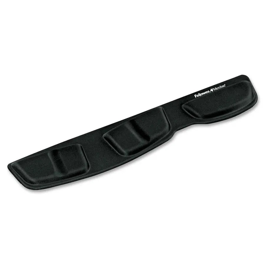 Fellowes Microban Memory Foam Keyboard Wrist Support with Ergonomic Design, Black (Part Number 9182801)