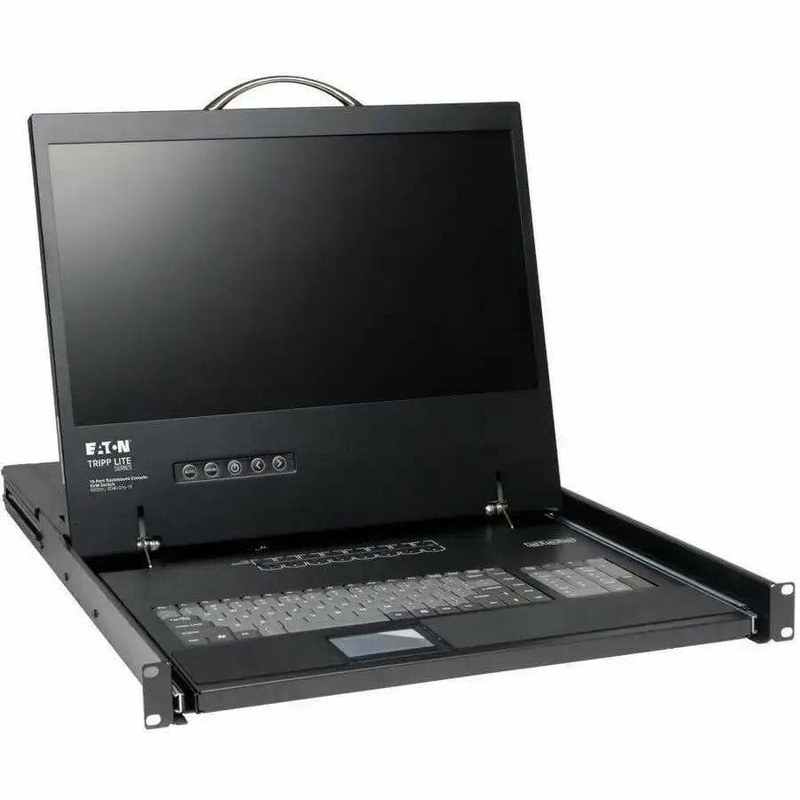 Eaton Corporation Tripp Lite B040-016-19 NetController 16-Port 19-Inch LCD Rack-Mount Console KVM Switch by Eaton Corporation