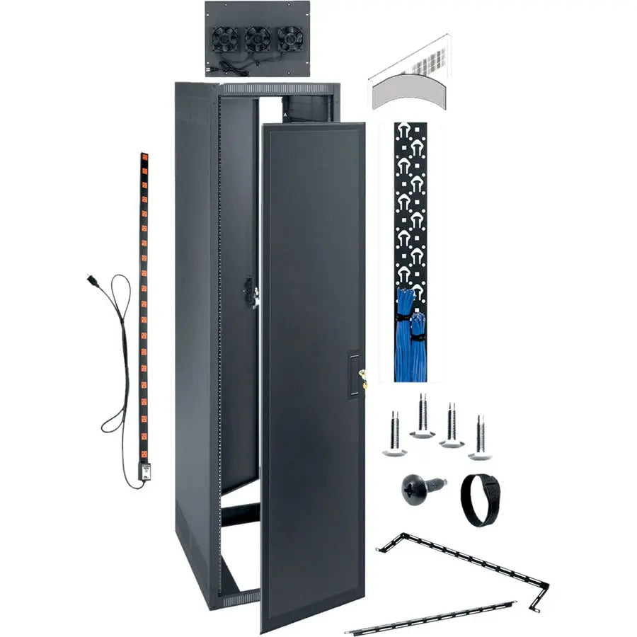 Middle Atlantic ERK Series 44RU AV Floor Standing Rack - 25 Inch Depth Steel Enclosure
